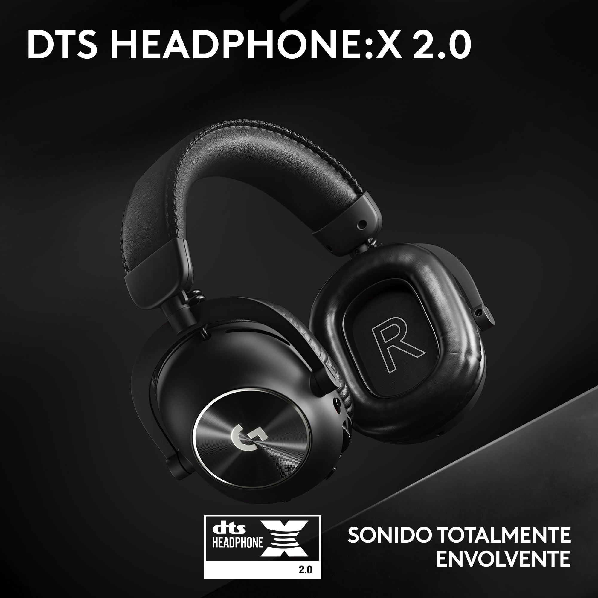 Auriculares gaming logitech g pro x 2 inalámbricos con lightspeed negros