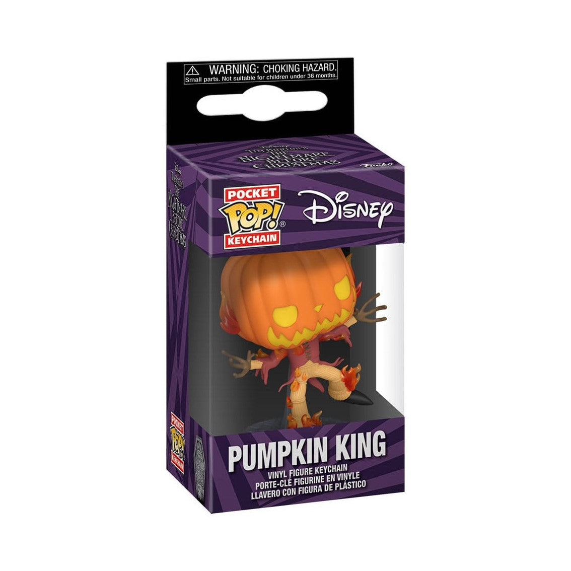 Llavero keychain funko disney pesadilla antes de navidad jack como rey calabaza 72317