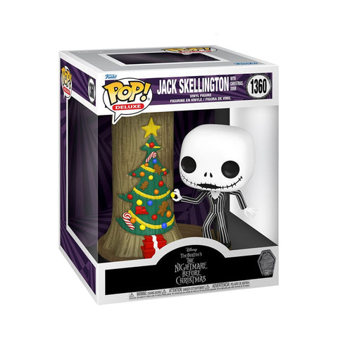 Funko pop deluxe disney pesadilla antes de navidad 30 aniversario jack con christmas town puerta 72310