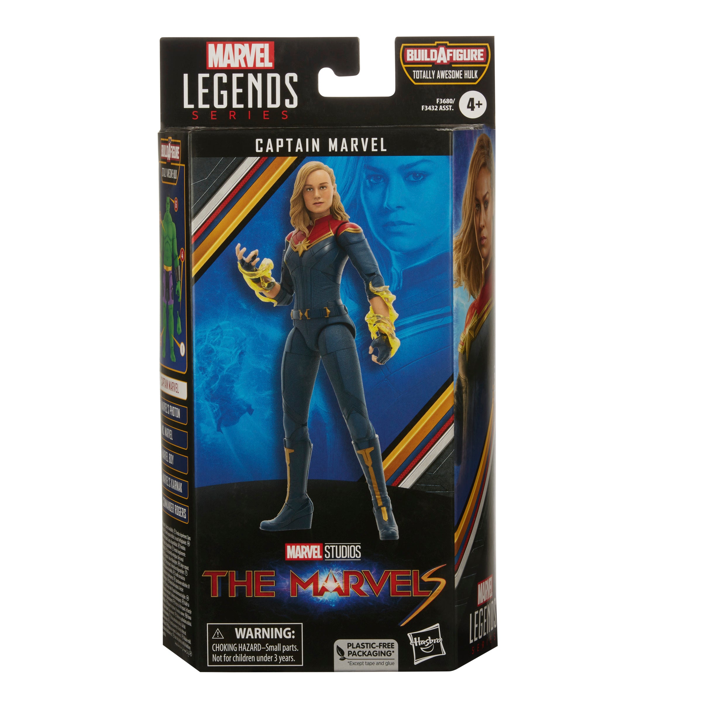 Figura hasbro marvel legends series capitana marvel