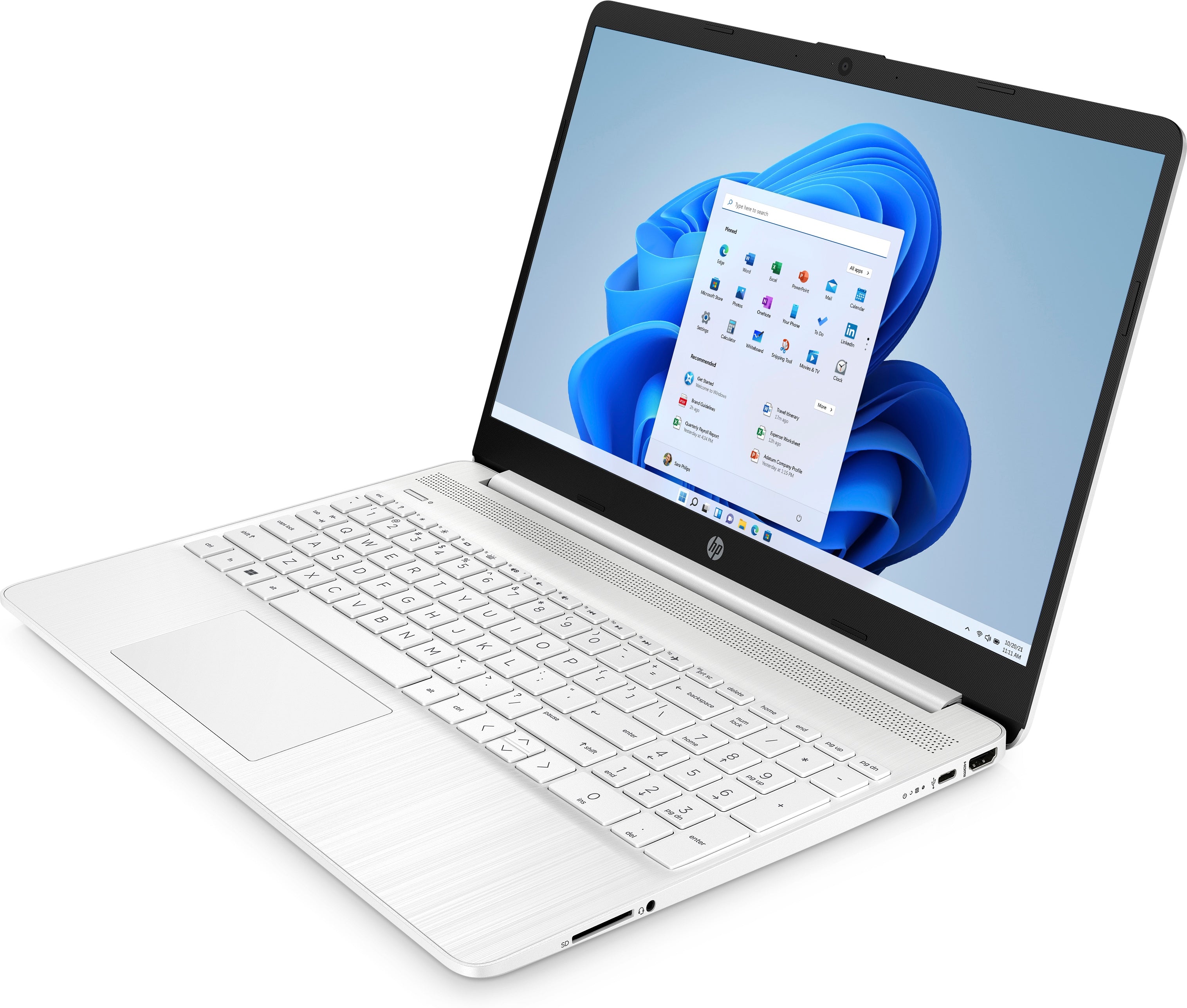 Portatil hp 15s - fq5057ns i7 - 1255u -  15.6pulgadas -  16gb -  ssd512gb -  w11 -  blanco