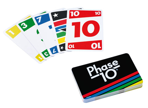 Juego de cartas mattel phase 10