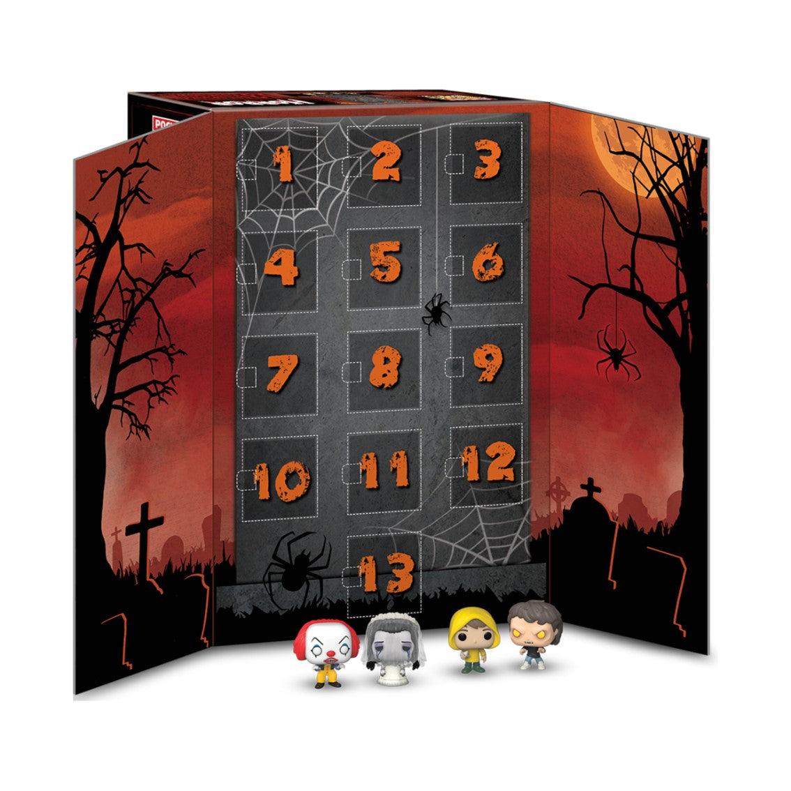 Calendario de adviento funko spooky countdown halloween 2023 13 dias calendario