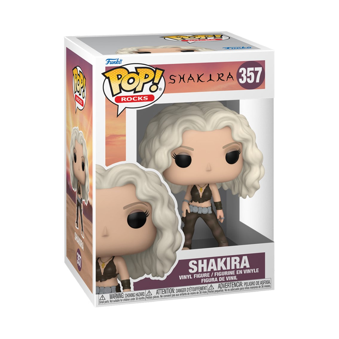 Funko pop estrellas de la musica shakira whenever wherever 72583