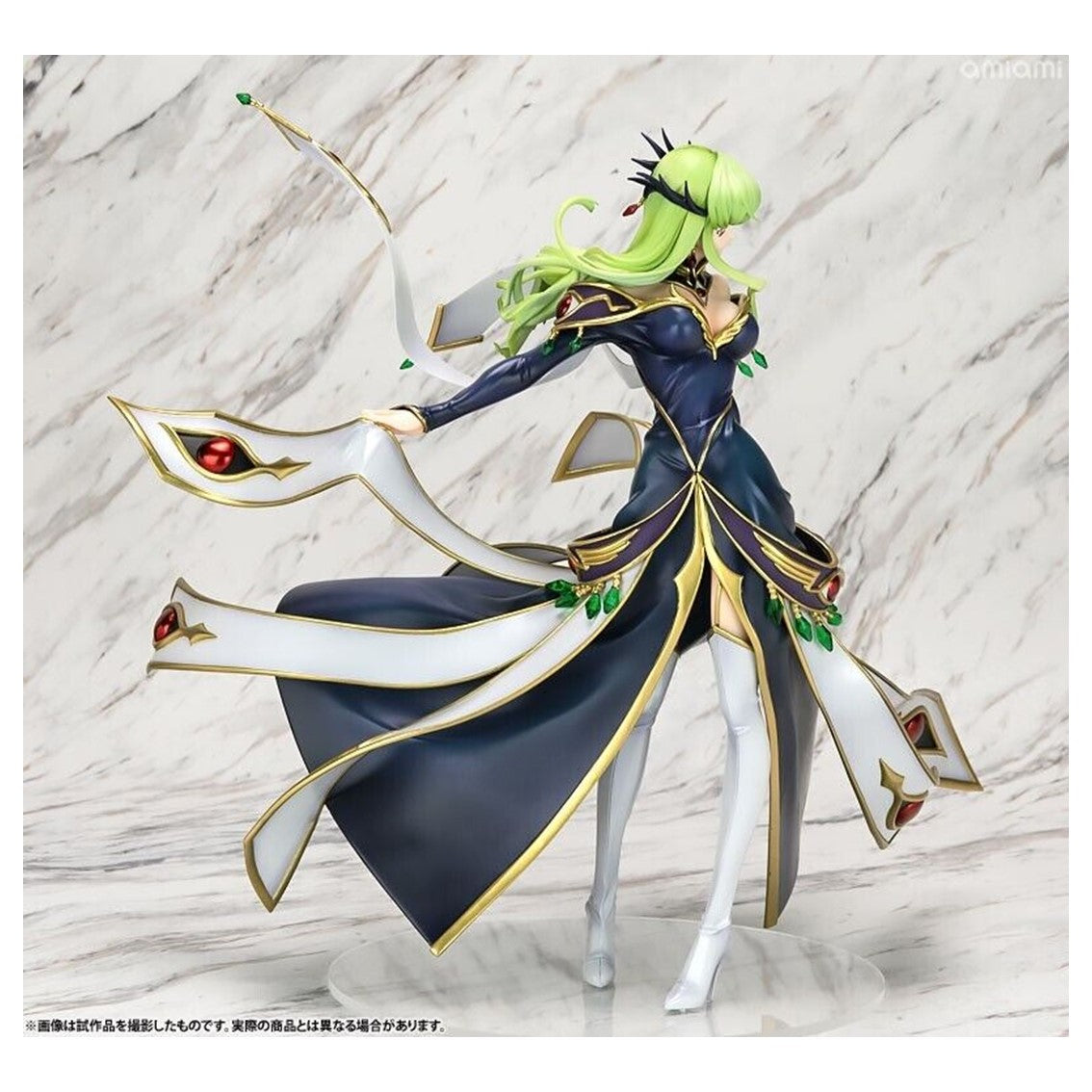 Figura megahouse code geass lelouch of the rebellion serie g.e.m. precious estatua c.c. britannian costume