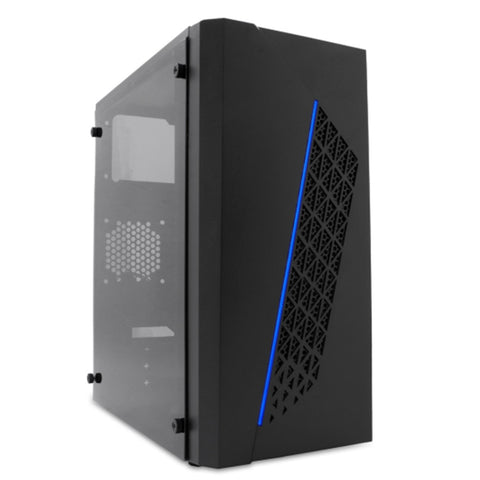 Caja ordenador microatx mpc50 2 usb 3.0 negra gaming oem