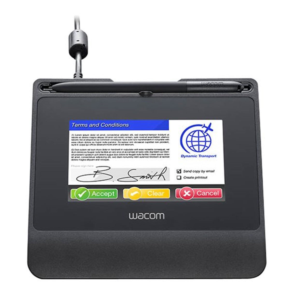 Digitalizador de firma wacom stu - 540 5pulgadas