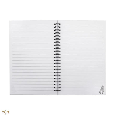 Libreta cinereplicas wednesday addams -  miercoles y violonchelo