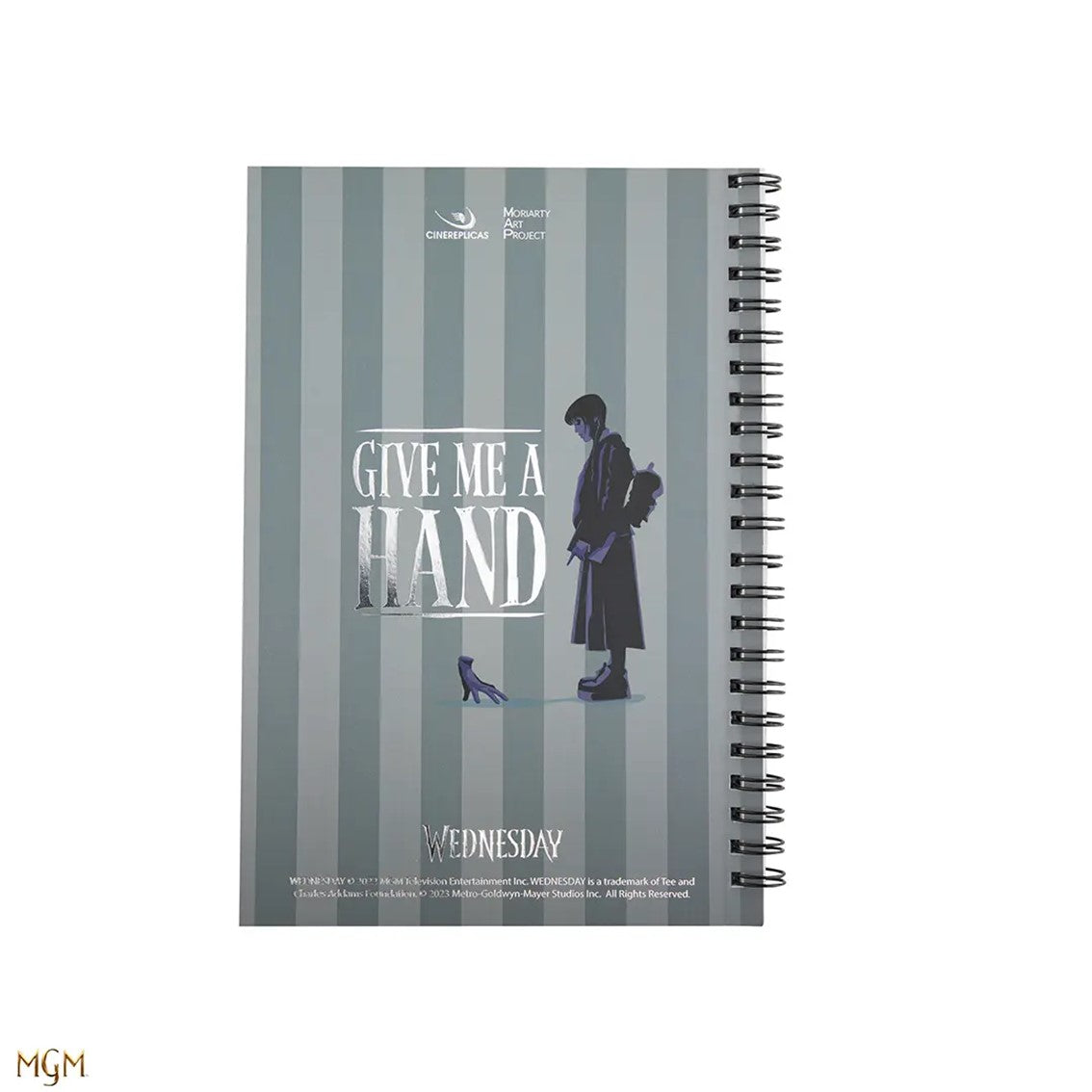 Libreta cinereplicas wednesday addams this is my writing time