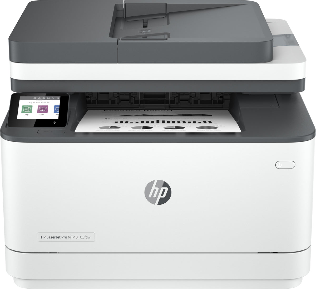 Multifuncion hp laser monocromo laserjet pro 3102fdw fax a4 -  33ppm -  usb -  wifi -  duplex impresion