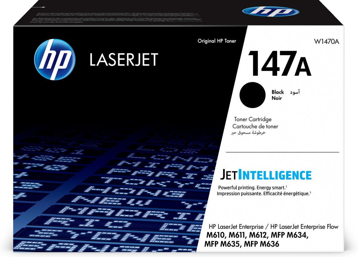 Toner hp 147a w1470a negro