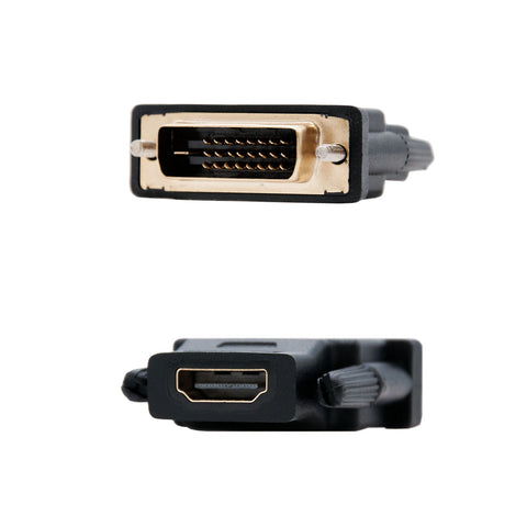 Adaptador dvi a hdmi nanocable macho - hembra - negro