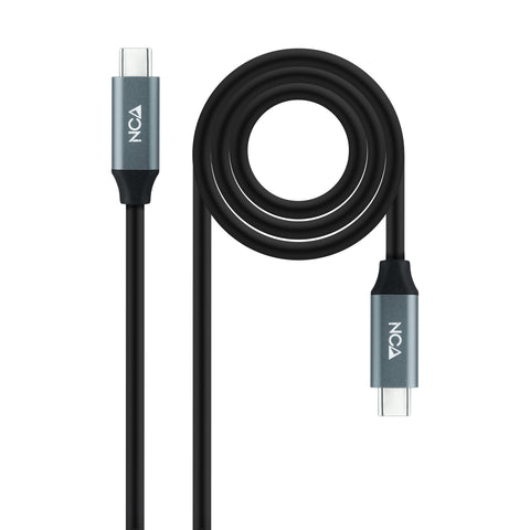 Cable usb tipo c nanocable 3m usb 3.2 gen2x2 100w 4k - 60hz usb - c m - m