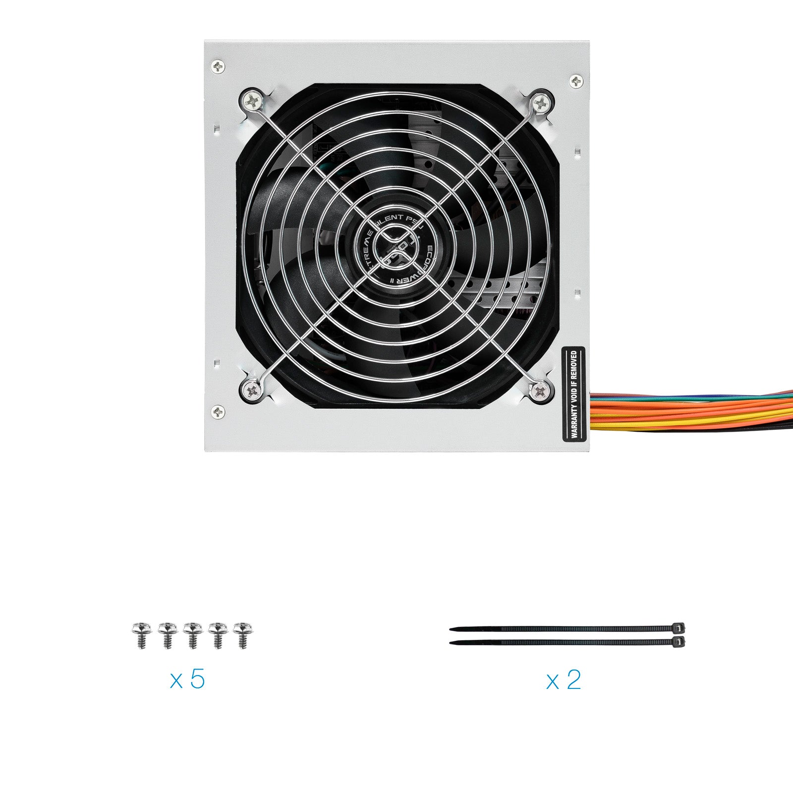 Fuente alimentacion tooq tqep - 500sse - o atx 500w