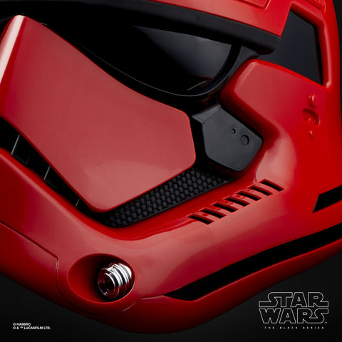 Casco electrónico hasbro star wars the black series capitan cardinal