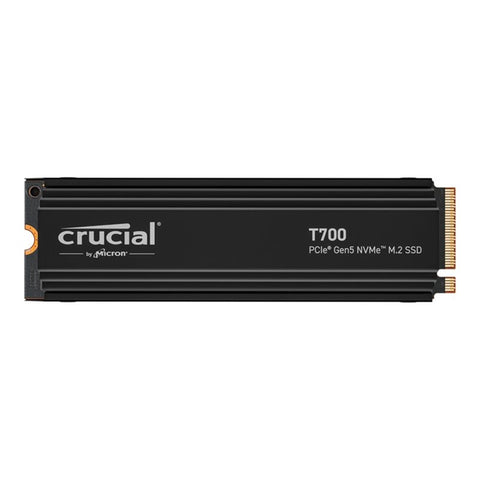 Disco duro interno solido ssd crucial t700 1tb m.2 nvme pci express 5.0