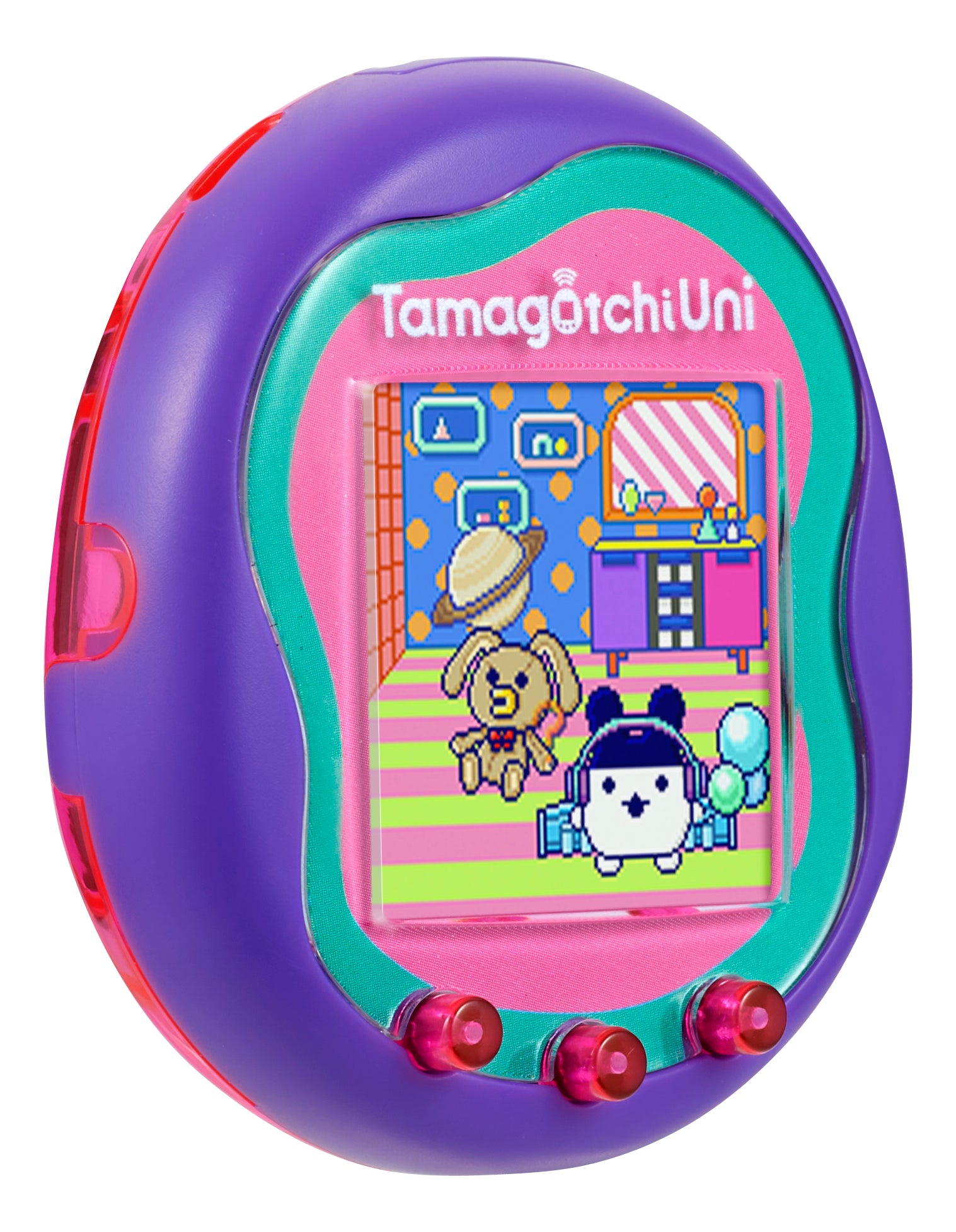 Tamagotchi uni morado