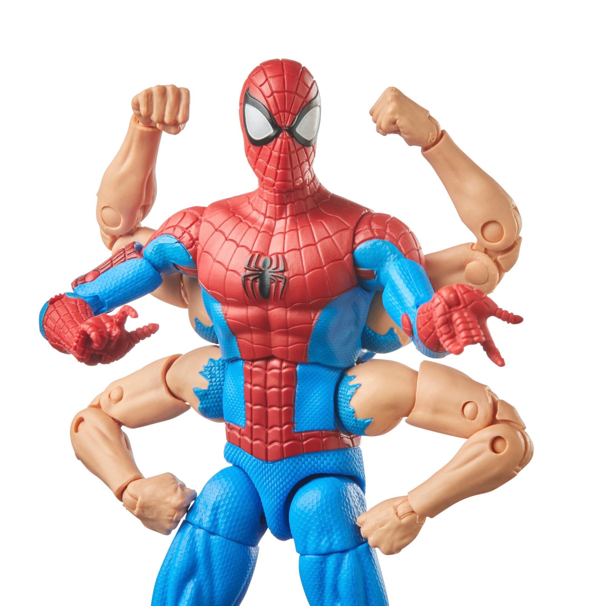 Pack 2 figuras hasbro marvel legends series spider - man & morbus