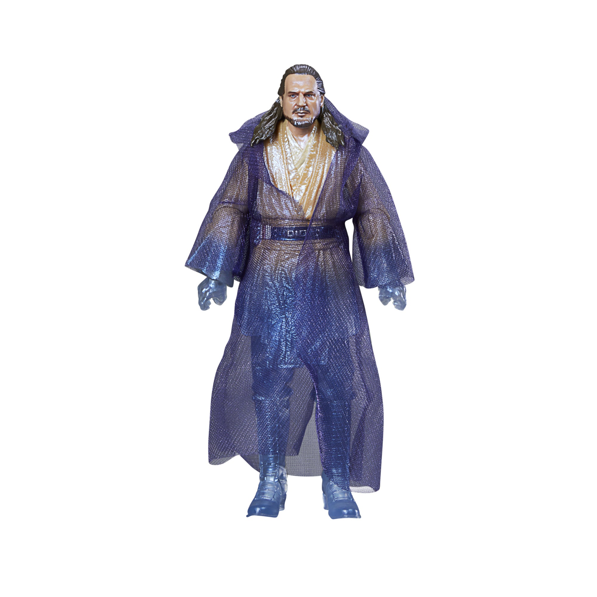 Figura hasbro star wars the black series obi - wan kenobi qui - gon jinn spirit