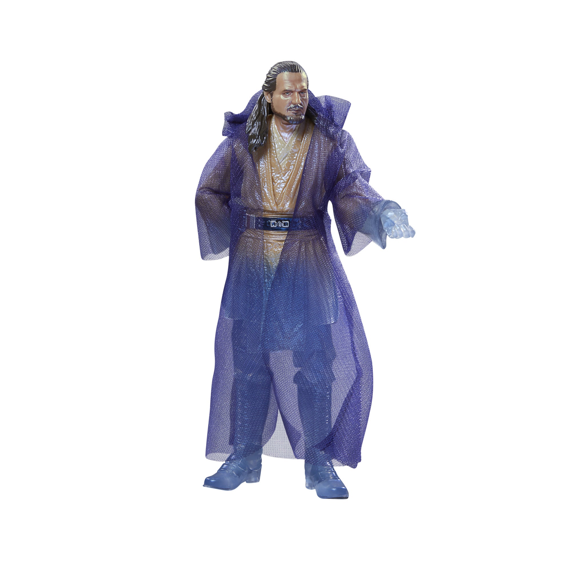 Figura hasbro star wars the black series obi - wan kenobi qui - gon jinn spirit