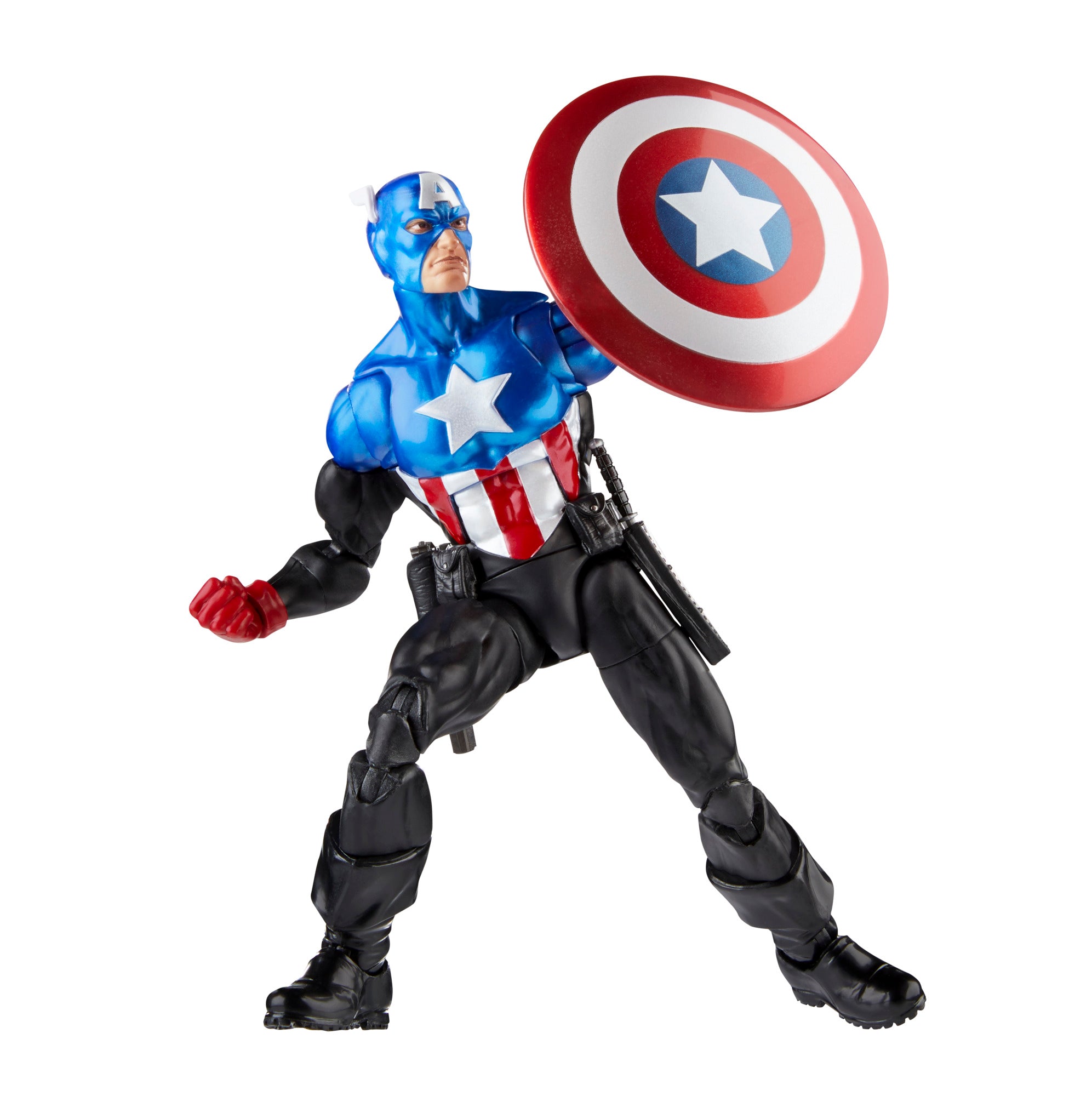 Figura hasbro marvel legends avengers beyond earths mightiest capitan america bucky barnes