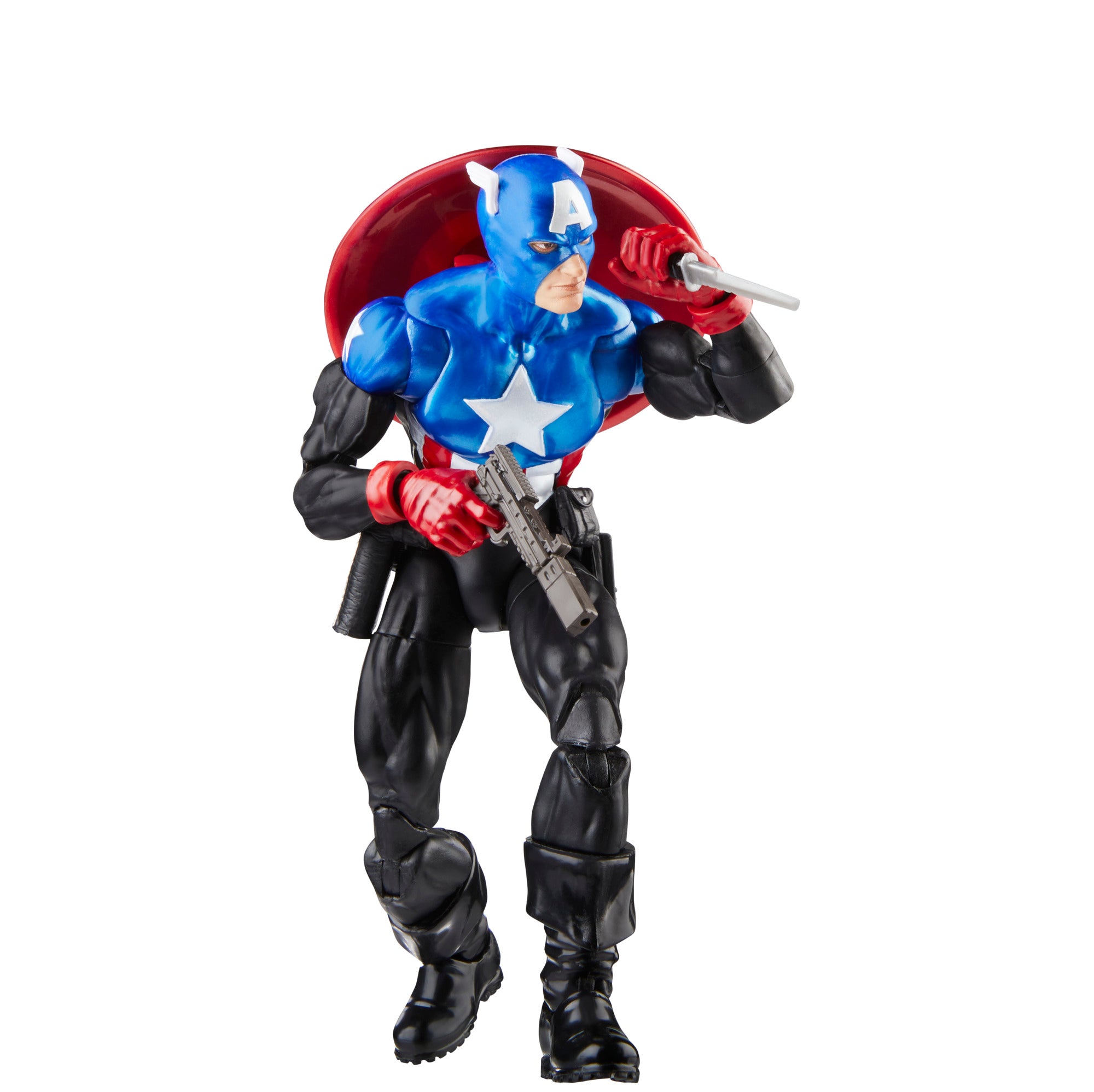 Figura hasbro marvel legends avengers beyond earths mightiest capitan america bucky barnes