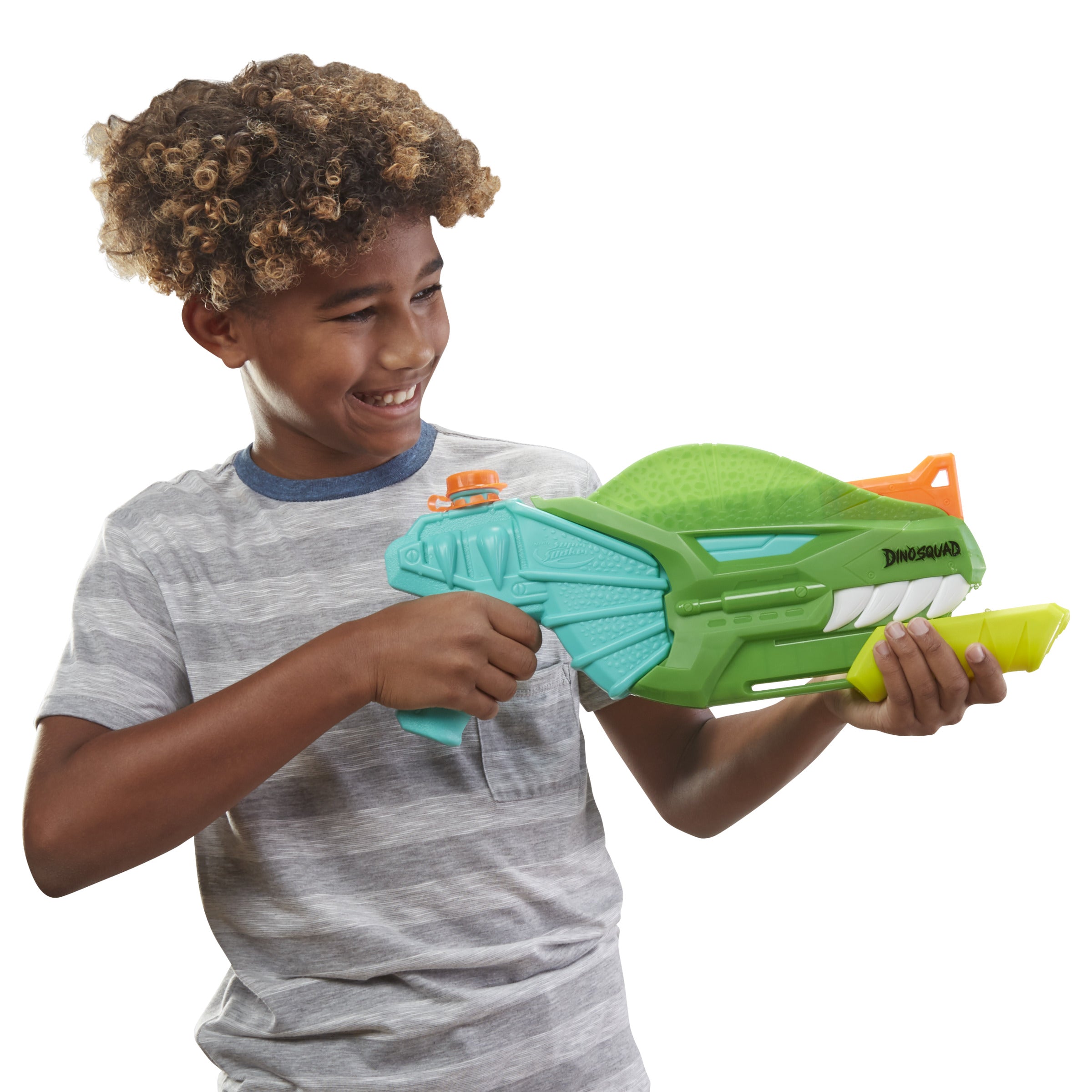 Pistola hasbro nerf super soaker dinosquad dino - soak