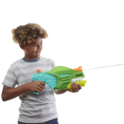 Pistola hasbro nerf super soaker dinosquad dino - soak