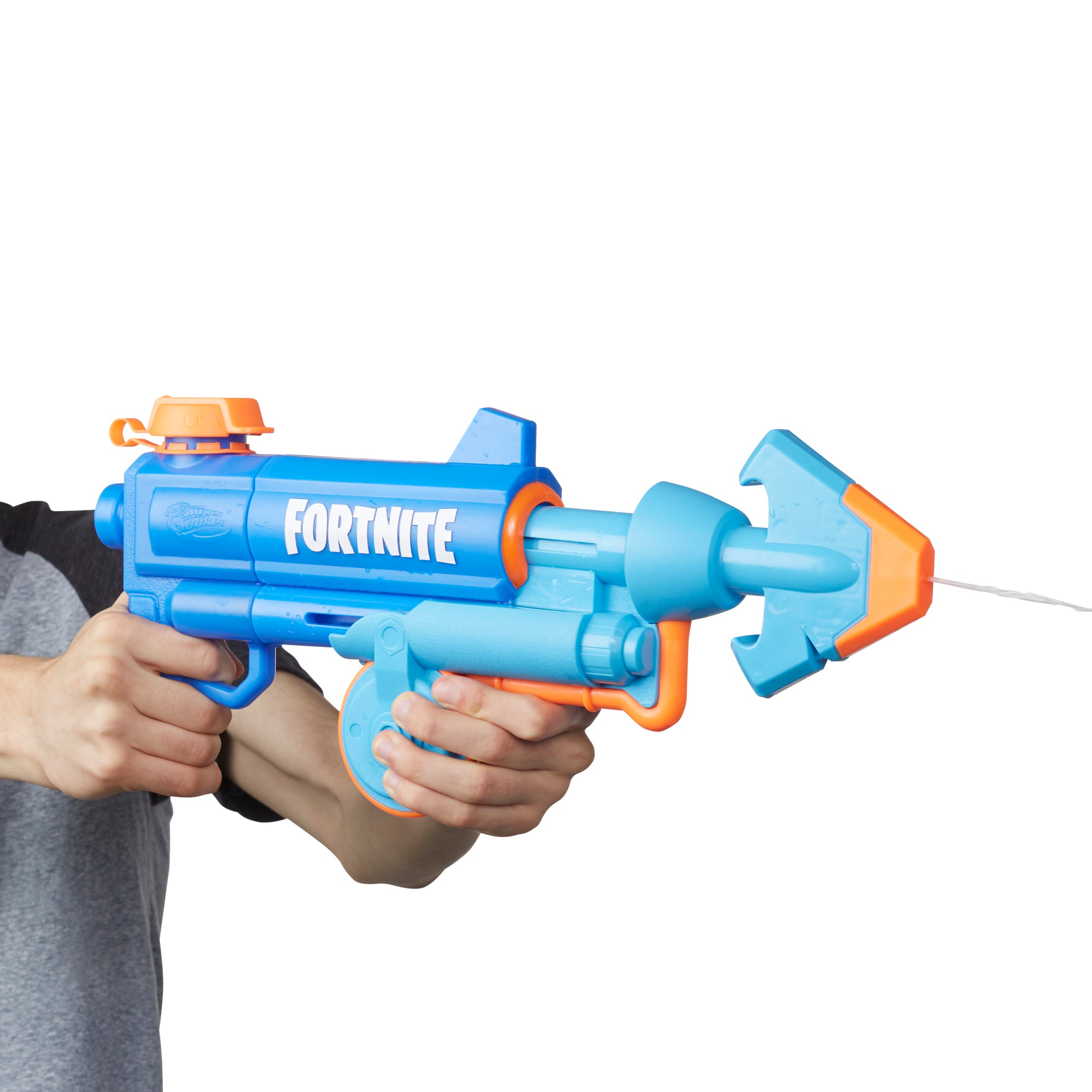 Pistola hasbro nerf super soaker fortnite hg