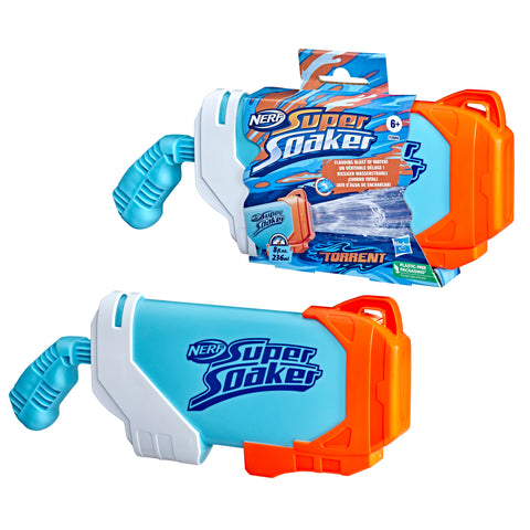 Pistola hasbro nerf super soaker torrent