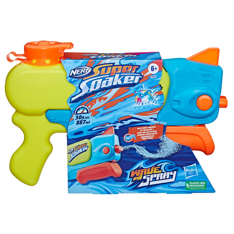 Pistola hasbro nerf super soaker wave spray