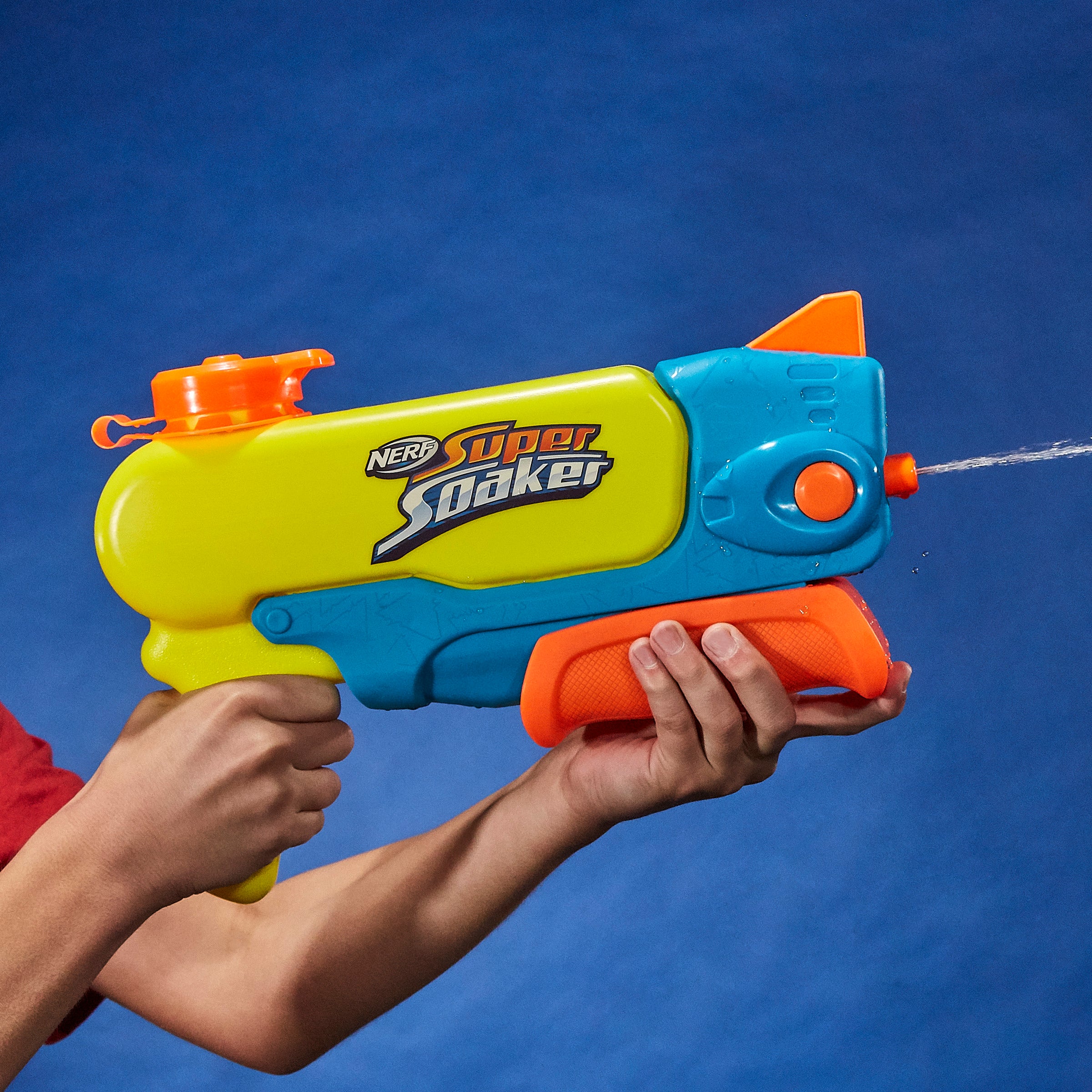 Pistola hasbro nerf super soaker wave spray