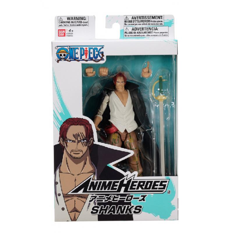 Figura bandai one piece anime heroes shanks