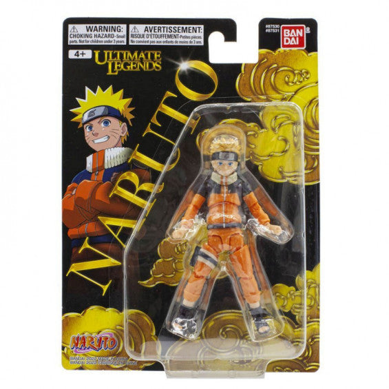 Figura bandai anime heroes naruto ultimate legends naruto joven