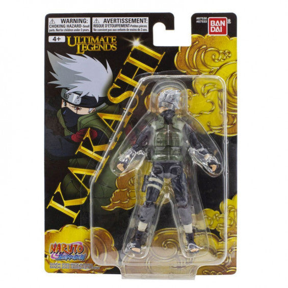 Figura bandai anime heroes naruto ultimate legends kakashi