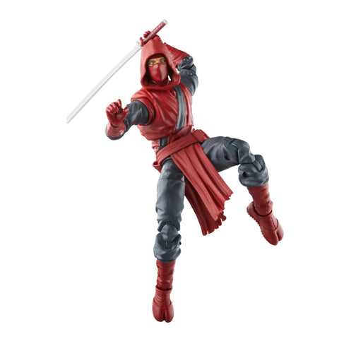 Figura hasbro marvel knights legends series build a figure mindless one the first ninja