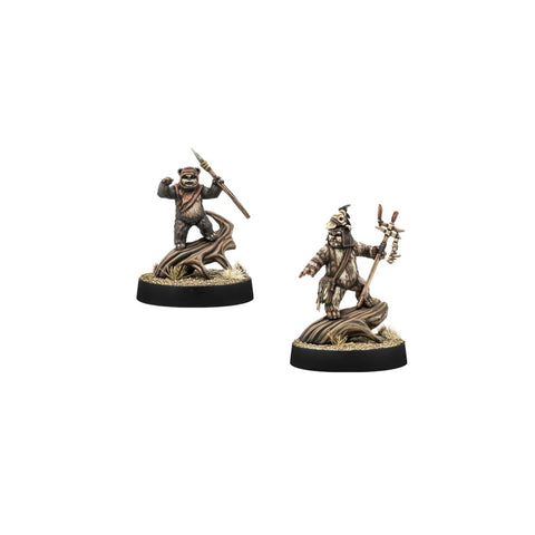 Juego de mesa star wars legion logray & wicket