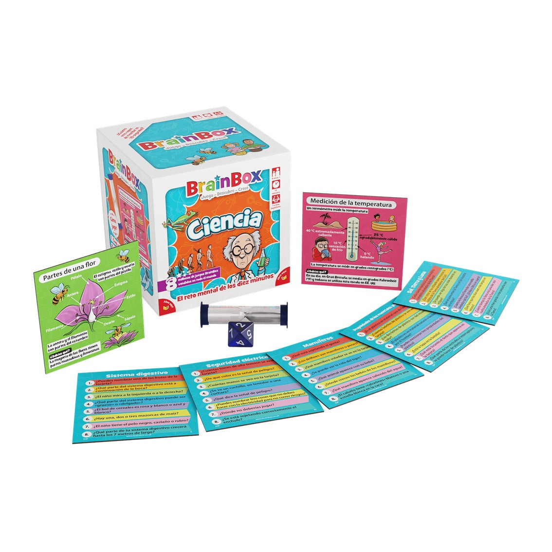 Juego de mesa brainbox ciencia