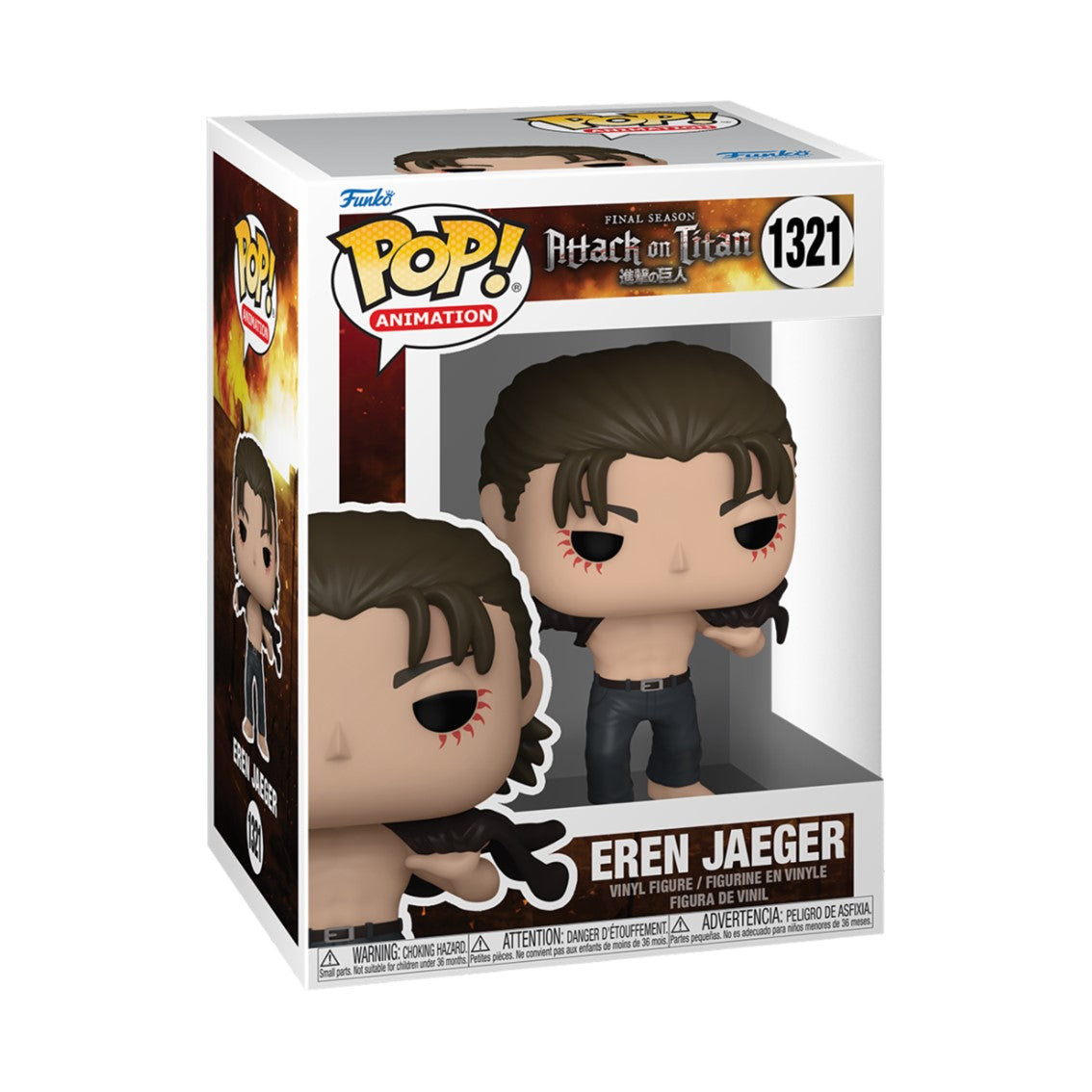 Funko pop animacion attack on titans s5 eren jeager 67926