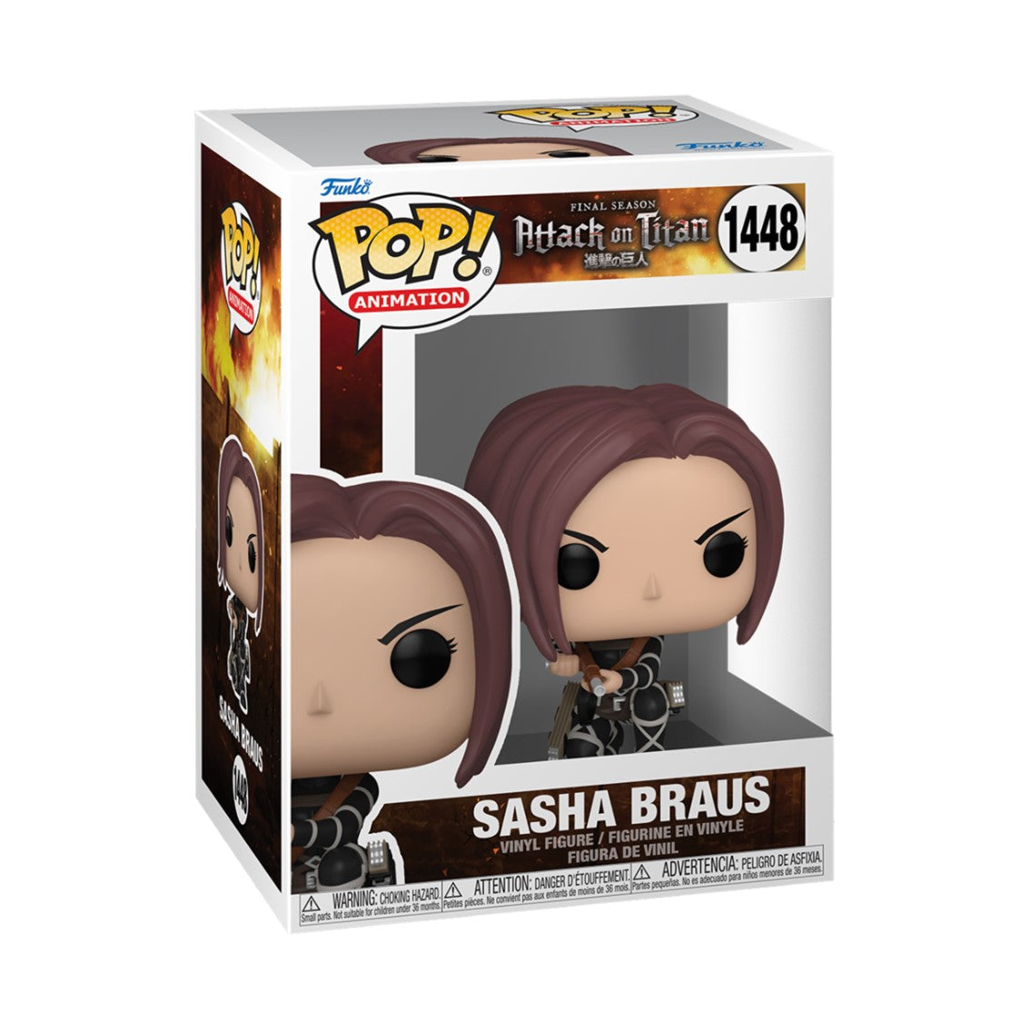 Funko pop animacion attack on titan s5 sasha braus 67927