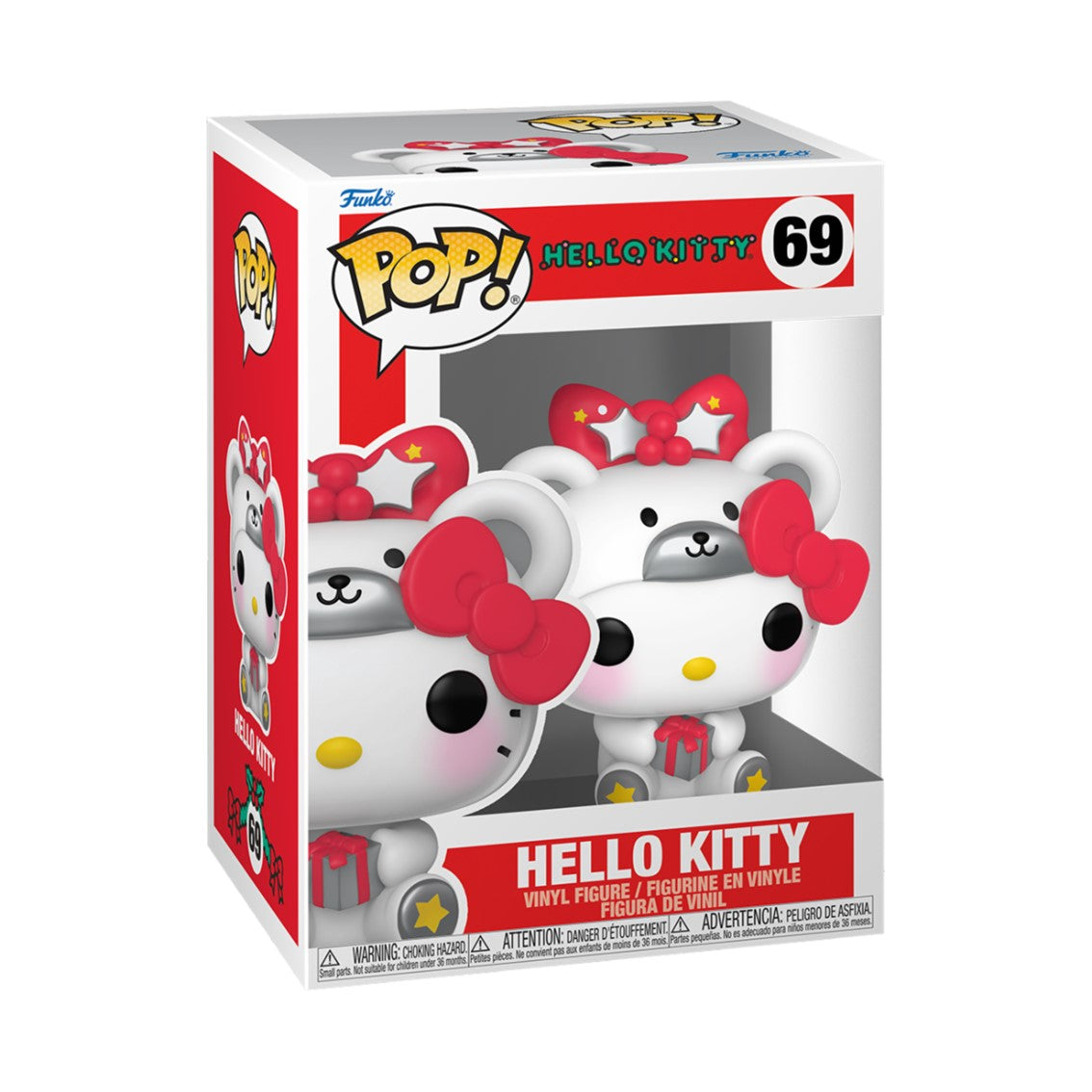 Funko pop sanrio hello kitty hello kitty polar beart (efecto metalico) 72075