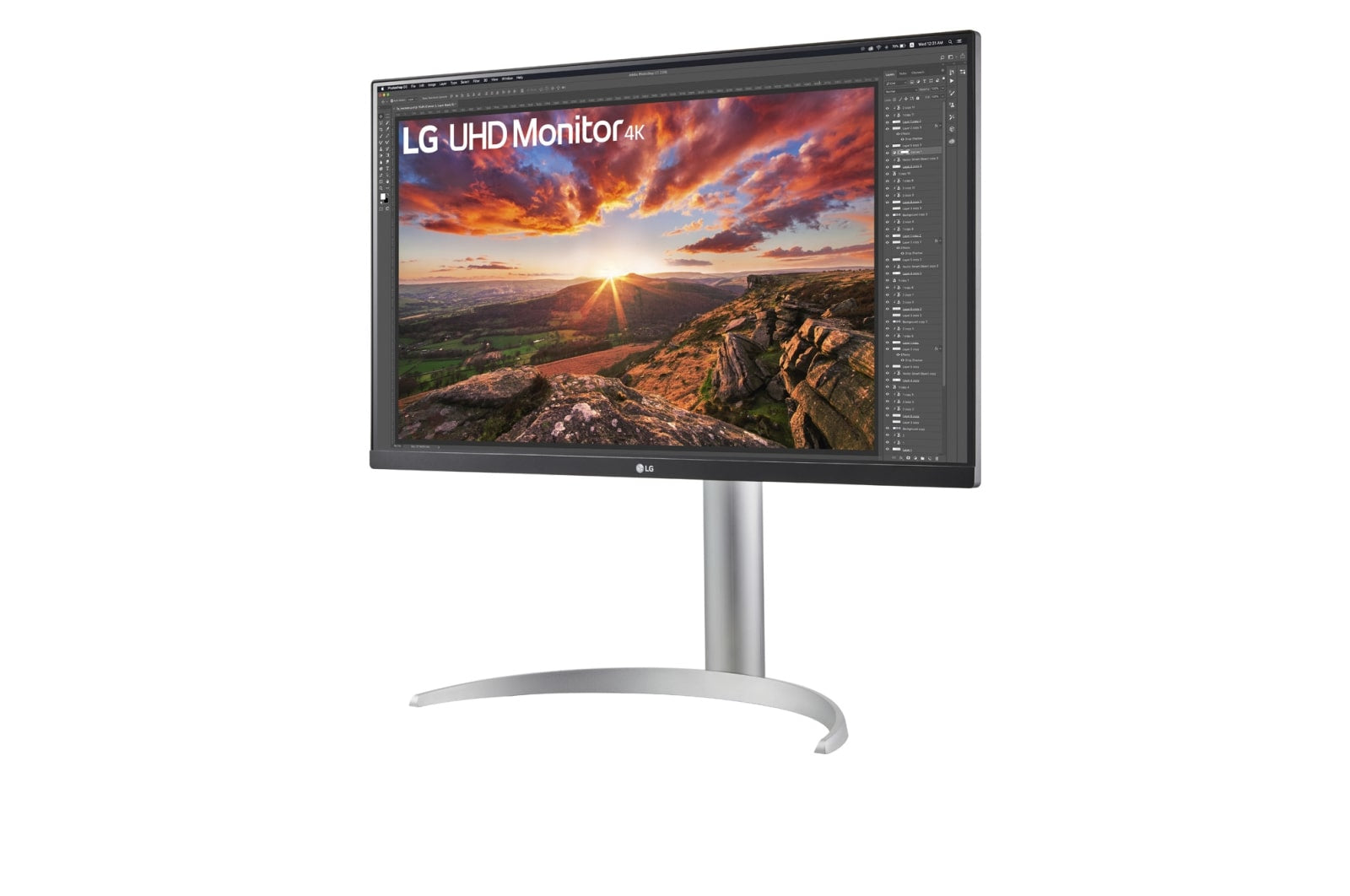 Monitor lg led ips 27up85np - w 27pulgadas 3840 x 2160 hdmi displayport usb altavoces reg. altura