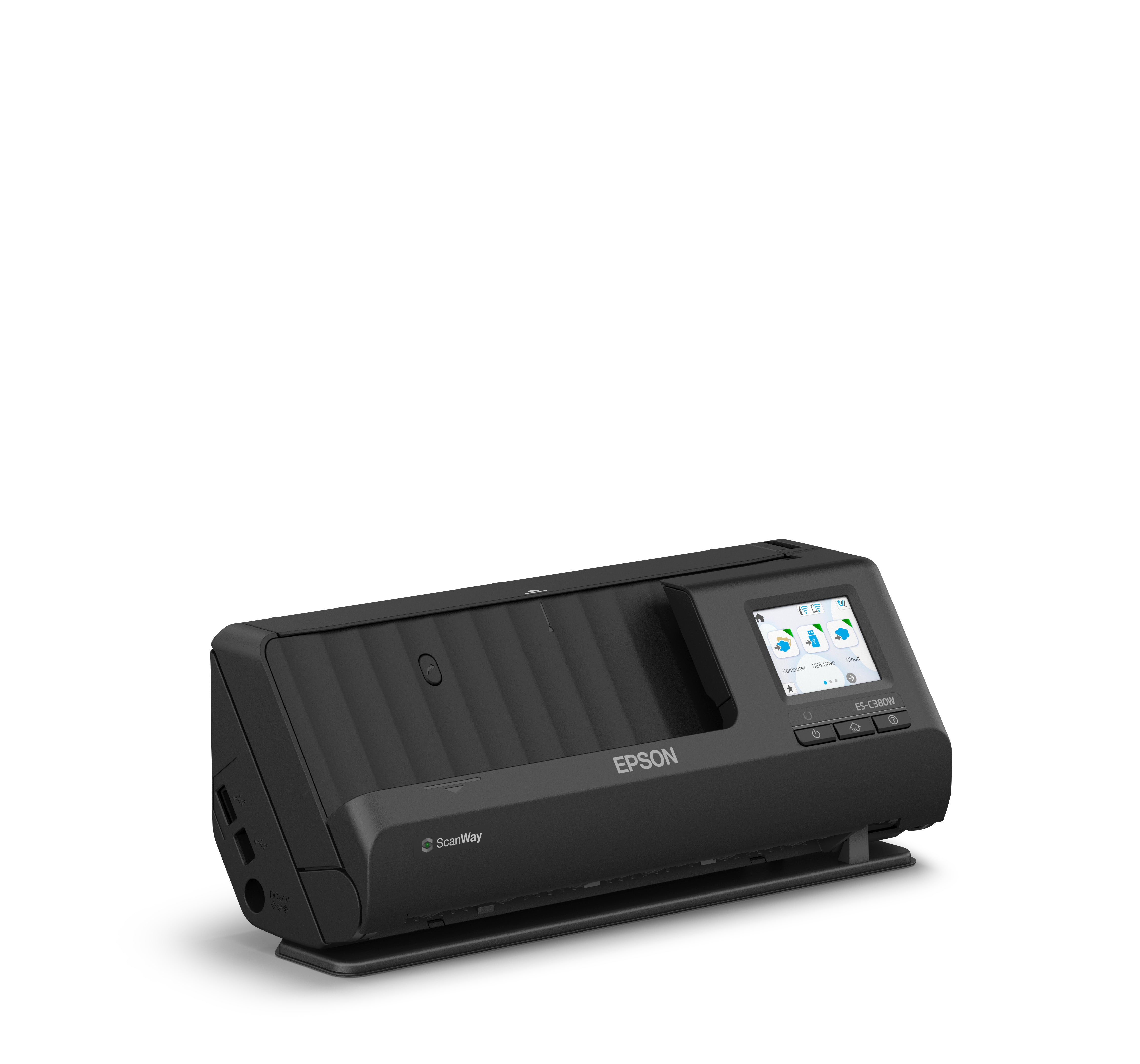 Escaner sobremesa epson es - c380w a4 -  30ppm -  duplex -  wifi -  compacto -  adf 20hojas