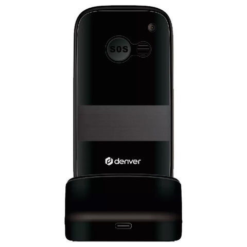 Telefono movil denver bas - 18500 1.77pulgadas - sms - dual band - camara - boton sos - para mayores