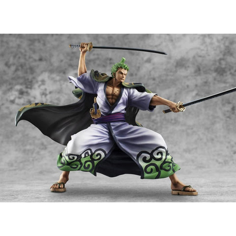 Figura megahouse one piece zoro juro portrait of pirates warriors aliance