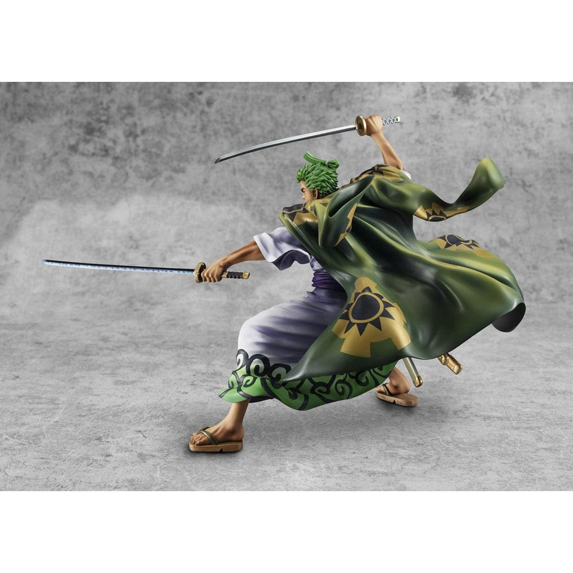 Figura megahouse one piece zoro juro portrait of pirates warriors aliance