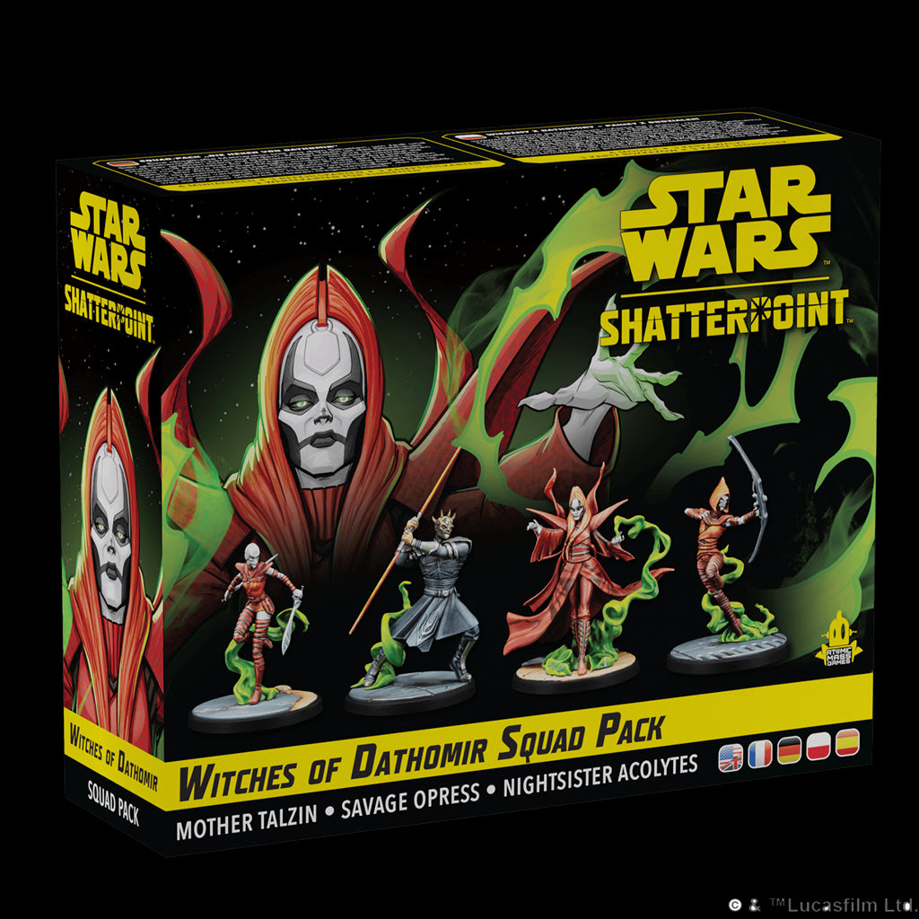 Juego de mesa star wars shatter point witches of dathomir squad pack