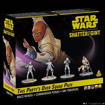 Juego de mesa star wars shatter point his partys over squad pack