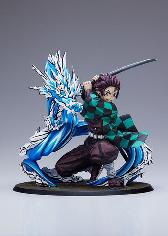 Estatua aniplex demon slayer kimetsu no yaiba tanjiro kamado 1 - 8 ver.19 cm