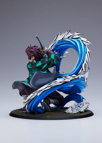 Estatua aniplex demon slayer kimetsu no yaiba tanjiro kamado 1 - 8 ver.19 cm